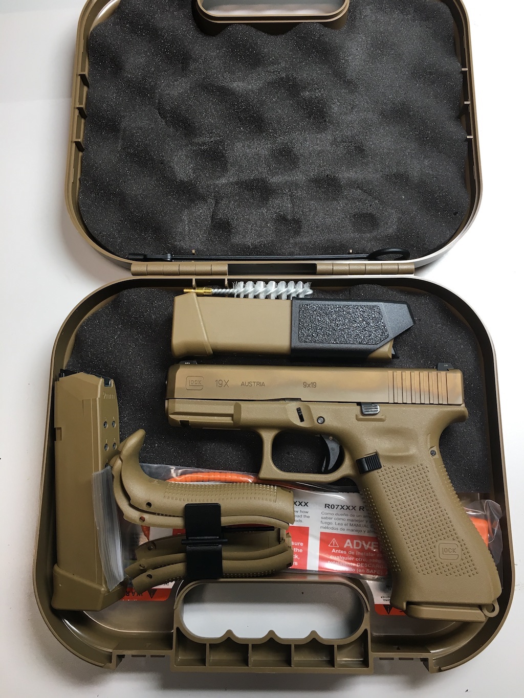 Glock 19X G5 9MM 19+1 4.0" FDE: $588 - TRUE Strategic: Gun Dealer